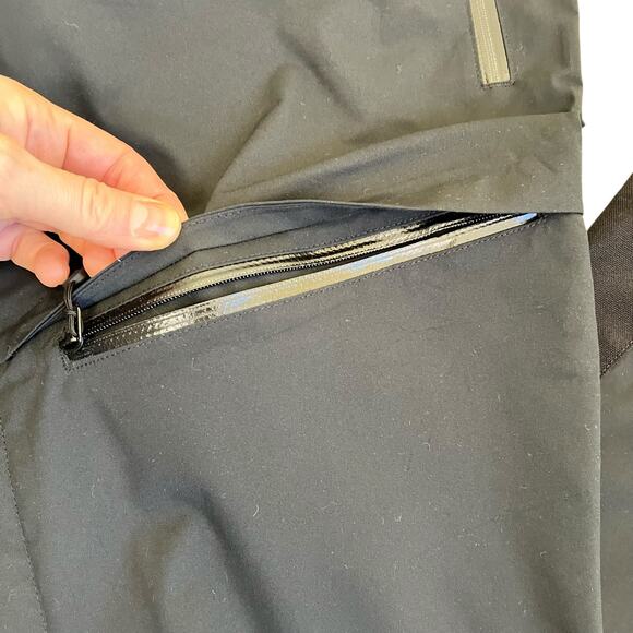 Marmot Mens Sz S Layout Insulated Cargo Snow & Ski Pants Black Lightweight - Picture 9 of 16